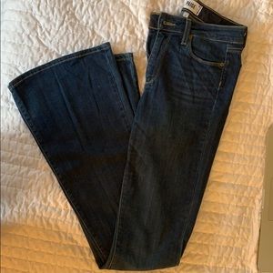 Paige Denim High Waist Bell Bottoms